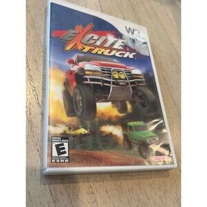 Excite Truck Nintendo Wii Game Complete CIB Monster Trick Racing Video Game